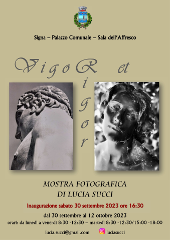 "Vigor et Rigor". Mostra fotografica di Lucia Succi