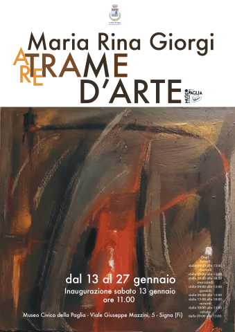 "TRAME D'ARTE" di Maria Rina Giorgi 