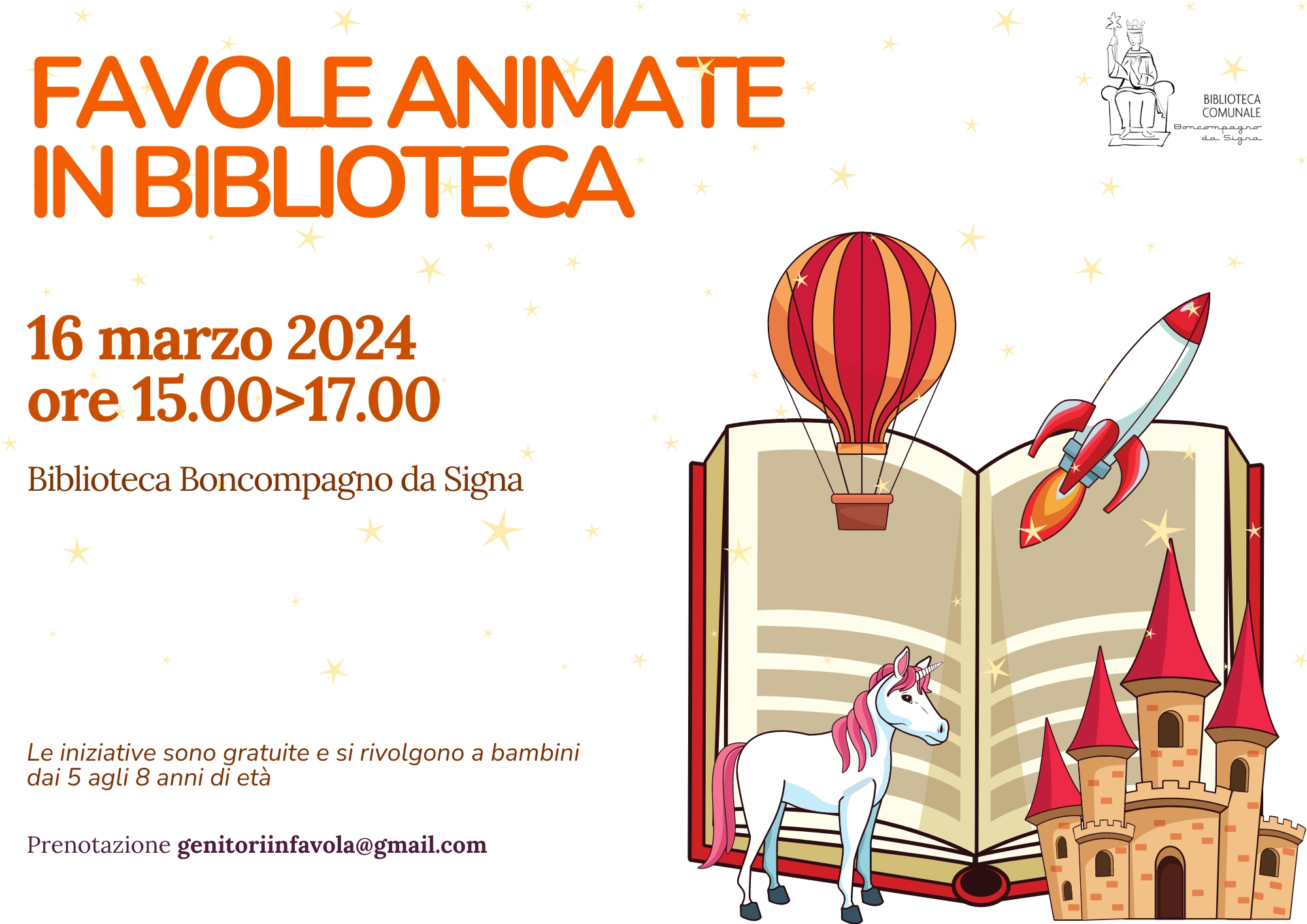 Favole Animate in Biblioteca 